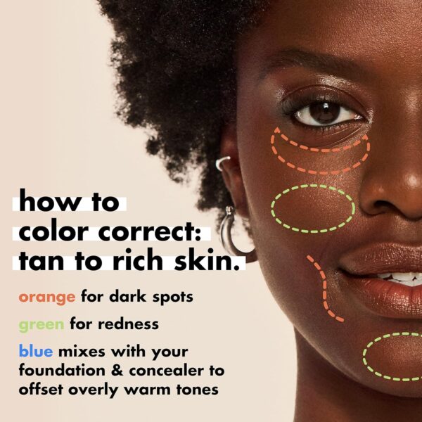 e.l.f. Camo Colour Corrector, Hydrating & Long-Lasting Colour Corrector For Camouflaging Discolouration, Dullness & Redness, Vegan & Cruelty-Free, Green