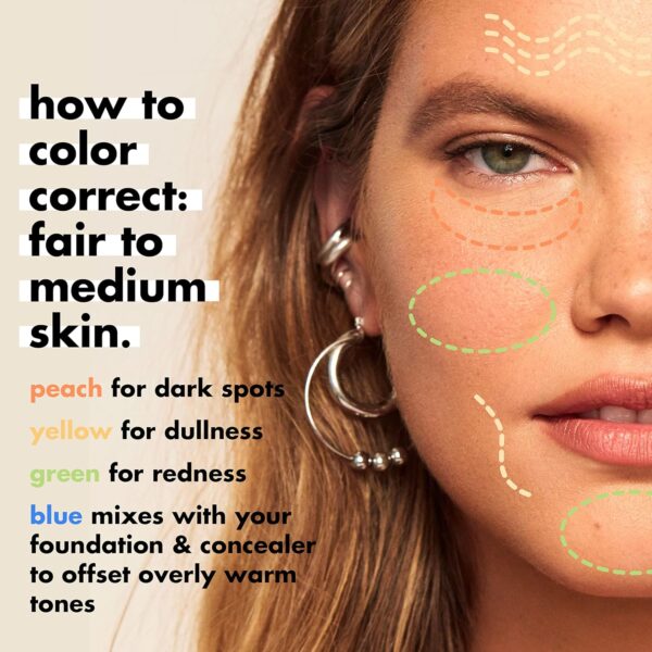 e.l.f. Camo Colour Corrector, Hydrating & Long-Lasting Colour Corrector For Camouflaging Discolouration, Dullness & Redness, Vegan & Cruelty-Free, Green
