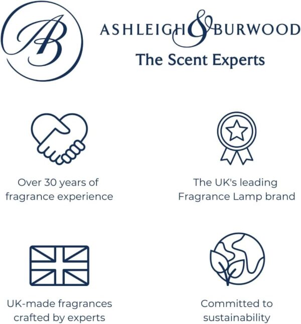 Ashleigh & Burwood | Moroccan Spice Lamp Fragrance | 500 ml | Made in The UK | Spicy and Woody Scent