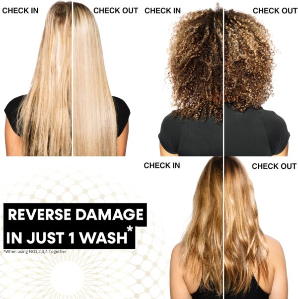 PROVOKE Blonde Rehab N0'1 Hair Perfector Repair Treatment 150ml, Rebuilds Bonds and Repairs Damage in 1 Wash with a Pro Bonding Complex, Keratin and Hyaluronic Acid, for Blonde c hair, off white