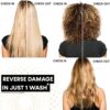 PROVOKE Blonde Rehab N0'4 Smooth and DeFrizz Bond Repair Hair Serum 100 ml, Smoothes Frizz and Restores Volume in 1 Wash with Pro Bonding Complex, Keratin and Hyaluronic Acid, for Blonde Damaged Hair
