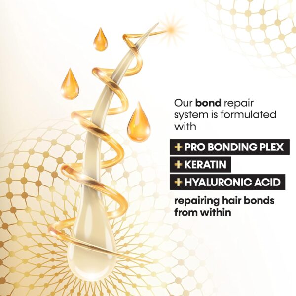 PROVOKE Blonde Rehab N0'4 Smooth and DeFrizz Bond Repair Hair Serum 100 ml, Smoothes Frizz and Restores Volume in 1 Wash with Pro Bonding Complex, Keratin and Hyaluronic Acid, for Blonde Damaged Hair