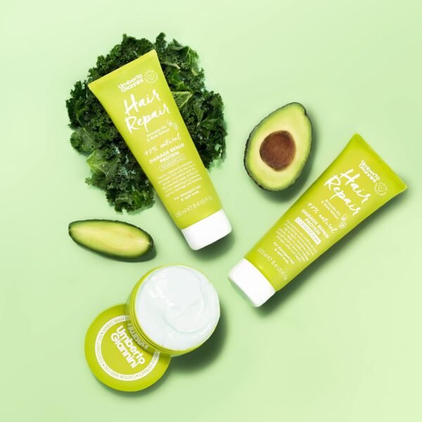 Umberto Giannini Hair Repair Protein Conditioner For Dry & Damaged Hair - Vegan and Cruelty Free 250ml