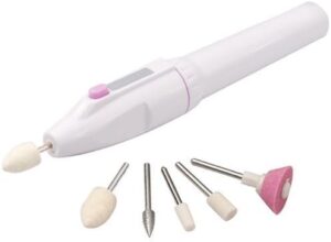 Accessotech Battery Manicure and Pedicure Beauty Nail Art Care File Polish Drill Tool Set
