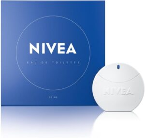Nivea Creme Eau de Toilette (30 ml), Nivea Creme EDT with the iconic scent of Nivea Cream, fragrance in elegant perfume bottle and Nivea jewellery box