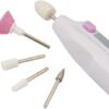 Accessotech Battery Manicure and Pedicure Beauty Nail Art Care File Polish Drill Tool Set