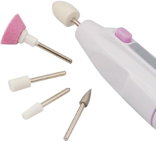 Accessotech Battery Manicure and Pedicure Beauty Nail Art Care File Polish Drill Tool Set