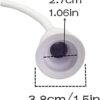 Kobe Professional Double Tap Shower Attachment for Bath/Extra Long Shower Head and Hose Set for Bath Taps - Secure Fit Clamp Included - Perfect Portable Shower/Portable Dog Shower - 1.5m Hose