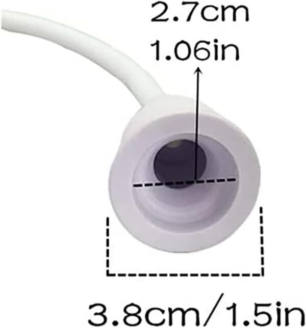 Kobe Professional Double Tap Shower Attachment for Bath/Extra Long Shower Head and Hose Set for Bath Taps - Secure Fit Clamp Included - Perfect Portable Shower/Portable Dog Shower - 1.5m Hose