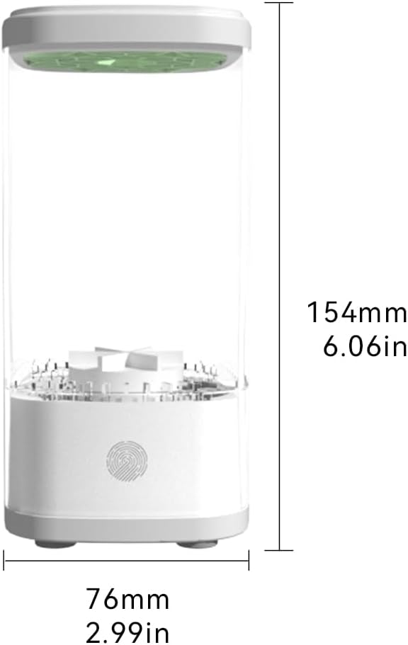 Flohsen Electric Makeup Brush Cleaner, Multi-Functional Cosmetic Brush Cleaner, Portable Automatic Makeup Brush Cleaning Solution With Dryer-Holder, Charger, USB-C cable, Beauty Gift for Women