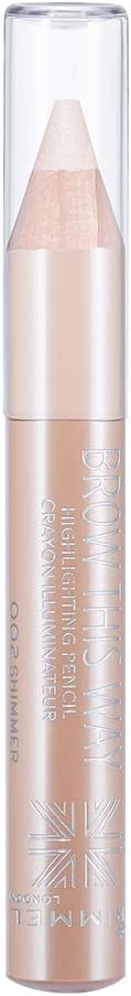 Rimmel London Brow This Way Highlighting Pencil, Pearlescent, 1.4 g