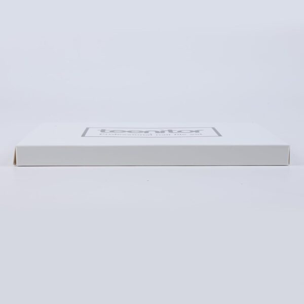 Teenitor Gel Nail File Set Professional Nail Buffer File Block Natural Manicure File Nail Polisher Washable Double Sided Emery Boards Grit 100/150/180/220/240/280/1000/4000 Buffer