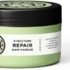 Maria Nila Structure Repair, For Damaged & Chemically Treated Hair, Algae Extract Rebuilds & Moisturizes, 100% Vegan & Sulfate/Paraben free