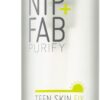 Nip + Fab Teen Skin Fix Pore Blaster Day Face Wash with Wasabi Extract and Vitamin E Cleansing Micellar Gel Facial Cleanser for Oil Control, Refining Minimizing Pores, 145ml