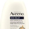 Aveeno Skin Relief Moisturising Lotion, With Soothing Triple Oat Complex & Shea Butter, Suitable For Sensitive Skin, 72-Hour Intense Hydration, Helps Relieve Very Dry and Tight Skin, Unscented, 500ml