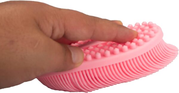 DNC Silicone Body Scrubber Exfoliating Shower Bath Body Brush 2 Pack