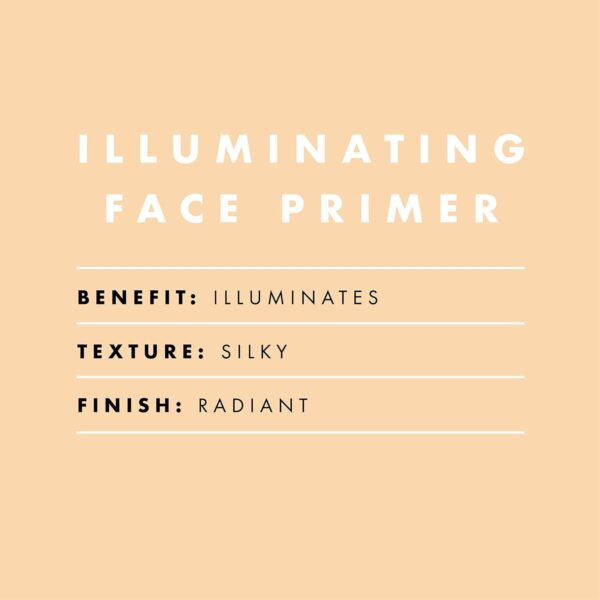e.l.f. Illuminating Face Primer, Silky Makeup Primer For Creating A Radiant Glow, Fills In Fine Lines & Refines Complexion, Small, 0.47 Oz