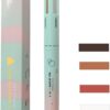 RoseFlower 4-in-1 Makeup Pen, Eyeshadow, Eyeliner/Eyebrow, Highlighter, Lip Liner, Waterproof Multi Use Makeup Pen, 4 Color Portable Makeup Beauty Pen for Daily Makeup & Party & Festival(#1)