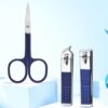 1 Set of Nail Clippers Kit Nail Grooming Kit Manicure Set for Men and Boys, As a Gift for Nail Care(7 PCS, Blue)