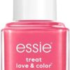 essie TLC Nourishing Nail Polish, 162 punch it up, Pink Nail Polish, 13.5 ml