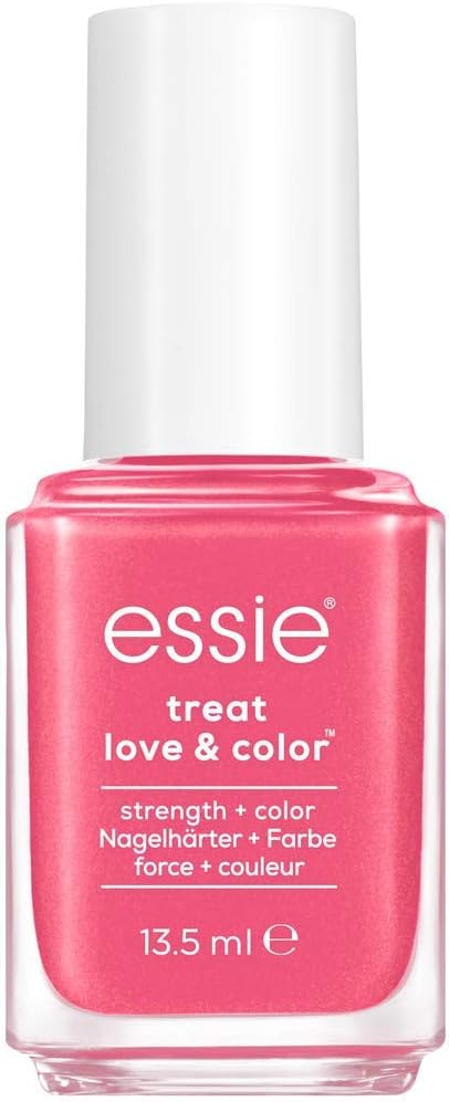 essie TLC Nourishing Nail Polish, 162 punch it up, Pink Nail Polish, 13.5 ml