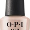 OPI Nail Envy Nail Polish, Strong Nail Strengthener Treatment For Strong Nails, Vegan Nail Repair and Strenght for Damaged Nails, Nude Nail Polish Double-Nude-y 15ml