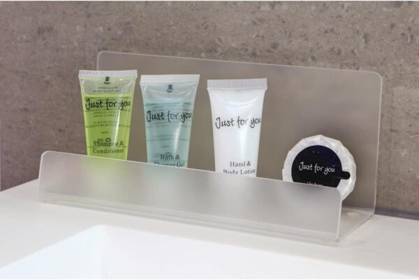 Travel Toiletries - Just for You Bath and Shower Gel 20ml (Pack of 100), REACH Compliant Hotel Shower Gels, Pleasant Fragrance, Hotel or Home Use, Dimensions 79(H) x 39(W) x 22(D) mm | GF949