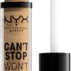 NYX PROFESSIONAL MAKEUP Can'T Stop Won'T Stop Full Coverage Concealer, Beige, 0.025 kg
