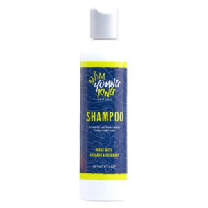 YOUNG KING HAIR CARE Kids Shampoo For Boys | Cleanse and Hydrate Natural Curls | Plant-Based and Harm-Free (8 oz)