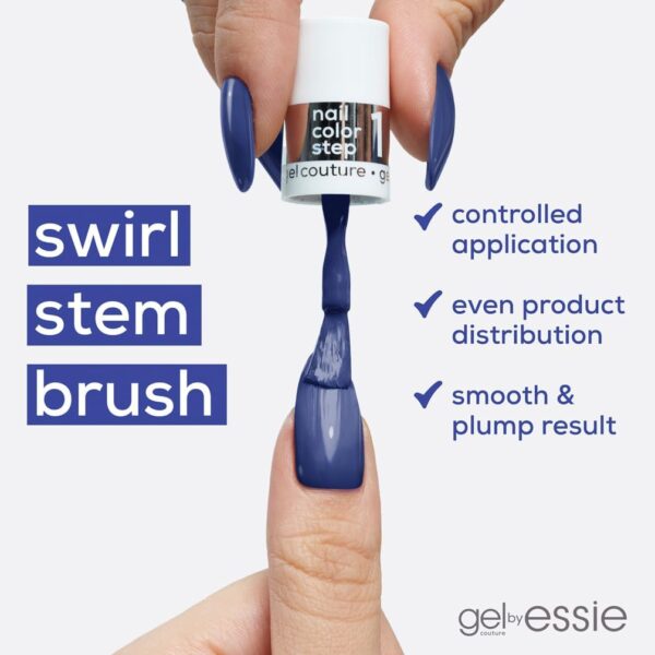 Essie Gel Couture Nail Polish, Lasts Up to 15 Days, With Flex.e Technology, No Chipping, Glass-Like Shine, Vegan Formula, 505 Gossamer Garment, 13.5 ml