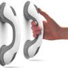 2 X Support Grab Handle - Suitable for Bath & Shower | Use As A Disability Aid, Safety Grip Rail with Suction Cup Fitting | Mobile Bathroom Support for Elderly, Children, No Fixings Needed, Anti Slip