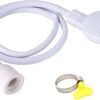 Tap Shower Attachment for Bath 2-Piece Set with 2m Hose, Shower Attachment for Taps, Portable Handheld Shower Head for Bath Taps, Ideal for Indoor and Travel Use