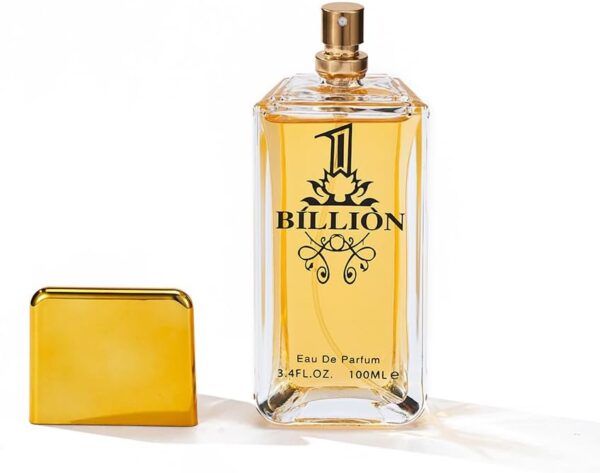 1 Billion100 ml Men fragrance- inspired alternative perfume for men - Eau De Parfume - white wood, patchouli and amber. Mint, light leather.