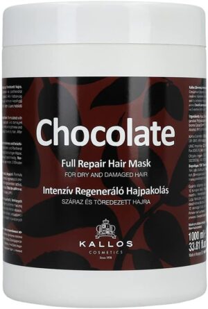 Kallos Full Repair Hair Mask - Chocolate - 1000Ml