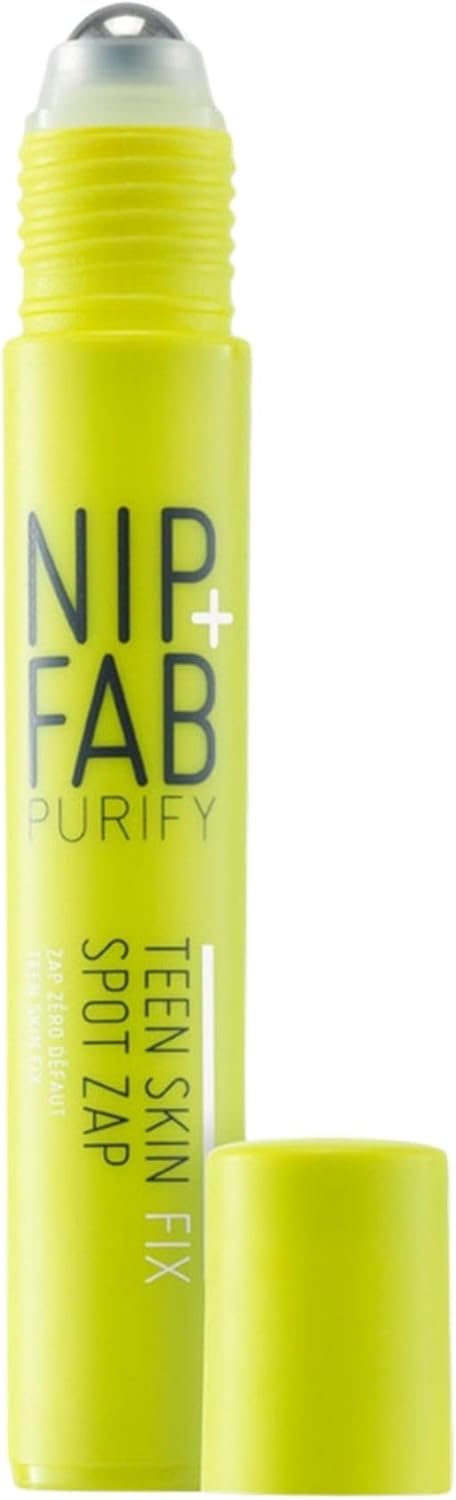 Nip + Fab Teen Skin Fix Spot Zap Gel for Face with Salicylic Acid, Witch Hazel and Wasabi Extract for Blemish Dark Spot Removal Acne Prevention and Refining Pores