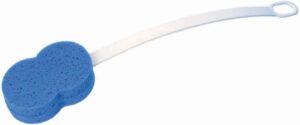 Aidapt Extra Long Flexible Handle Shower Bath Sponge Back Scrubber for Washing Hard to Reach Areas Aid