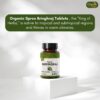 BHRINGRAJ 120 Tablets | Eclipta Alba (Bhringraj) | Organic and Natural | Ayurvedic Hair Care | Vegan and USDA Certified 120tab - Pack of 3