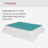 Homecraft Savanah Modular Bath Step, Aid for Getting Into and Out of Bath or Shower, Textured Slip Resistance Step, Stackable for Customer Height, Adjustability