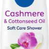 Nivea Cashmere & Cotton Oil Shower Gel (250ml), Body Wash with Vitamin C, E, and Precious Oils, Protects Skin from Drying Out and Leaves it Touchably Smooth