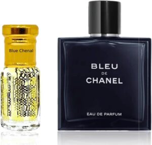 Blue Chenal Perfume Oil- Inspried Alternative Woody Aromatic Fragrance 6ML Roll On Bottle