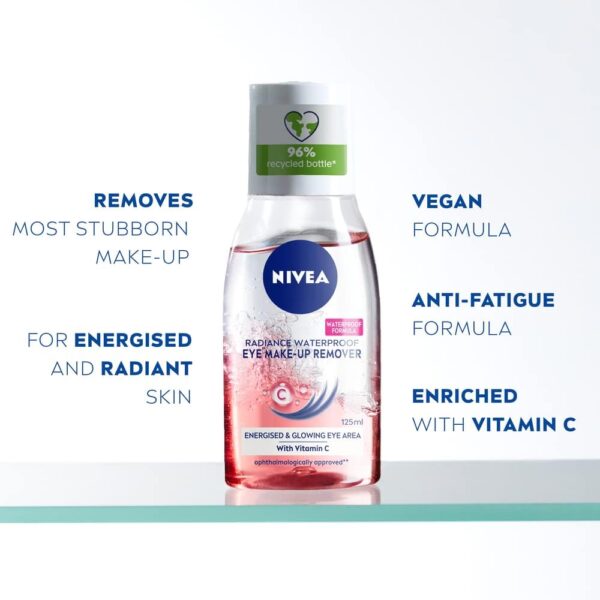 NIVEA Waterproof Eye Make Up Remover Radiance 125ml