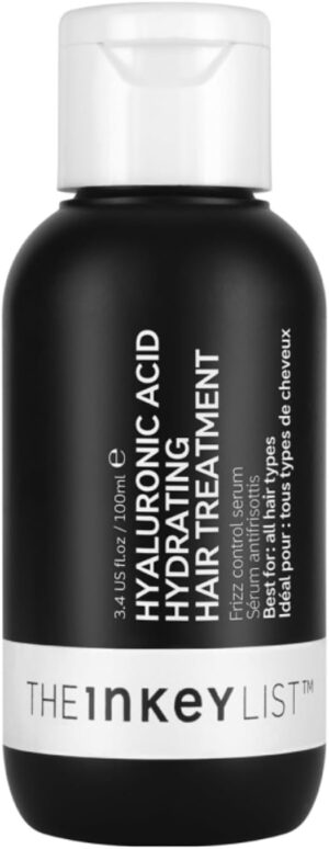 The Inkey List Hyaluronic Acid Hydrating Hair Treatment 100ml, Reduces Frizz, Improves Shine, Fragrance Free, Suitable For All Hair Types