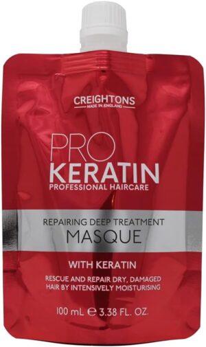 Creightons Pro Keratin Repairing Deep Treatment Masque (100ml) - Formulated with Keratin. Rescue and Repair Dry, Damaged Hair by Intensively Moisturising