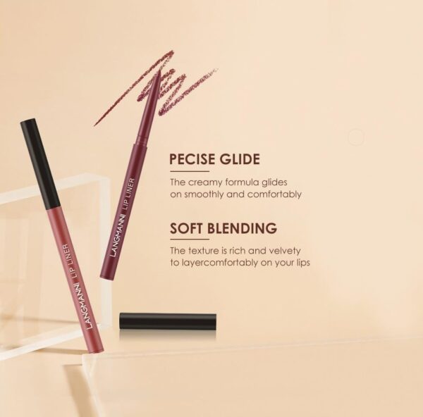 6 Matte Lipstick with 6 Lipliners Durable Lip Gloss,Long-Lasting&Waterproof Non-Stick Cup High Pigmented Velvet Lipgloss Kit,Beauty Cosmetics Gift for Girls(12PCS)