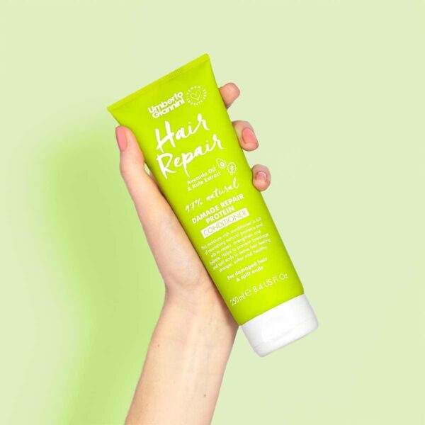 Umberto Giannini Hair Repair Protein Conditioner For Dry & Damaged Hair - Vegan and Cruelty Free 250ml