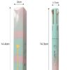 RoseFlower 4-in-1 Makeup Pen, Eyeshadow, Eyeliner/Eyebrow, Highlighter, Lip Liner, Waterproof Multi Use Makeup Pen, 4 Color Portable Makeup Beauty Pen for Daily Makeup & Party & Festival(#1)