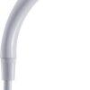 Croydex Secura Shower Head and Hose for Taps, 1750mm Hose Length, Suitable for High and Low Pressure Systems, Tap Shower Attachment, Compatible with Most Round or Oval Basin Taps, White
