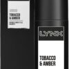 Lynx Urban Daily Fragrance Precision Pump Body Spray with Tobacco & Amber Fragrance 3 Pack of 100ml