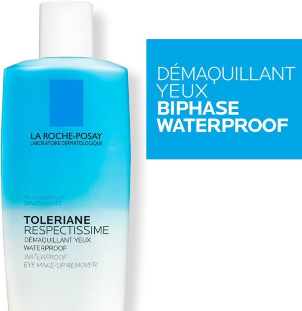 La Roche-Posay Respectissime Waterproof Gentle Eye Makeup Remover For Sensitive Skin 125ml