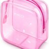 KIKO Milano Mini Pochette | Mini Transparent Beauty Bag, Pink